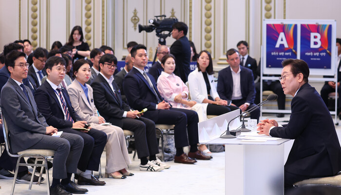 이재명 대통령 취임 100일 기자회견...