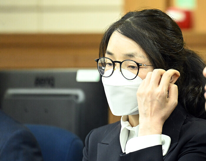 김건희, 어제 재판 공개 후 오늘은 ...