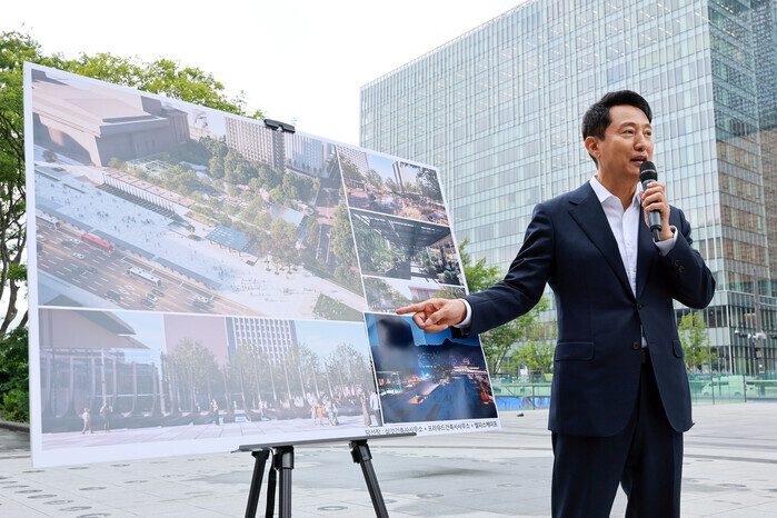 730억 들여 전쟁 조형물… 오세훈은...