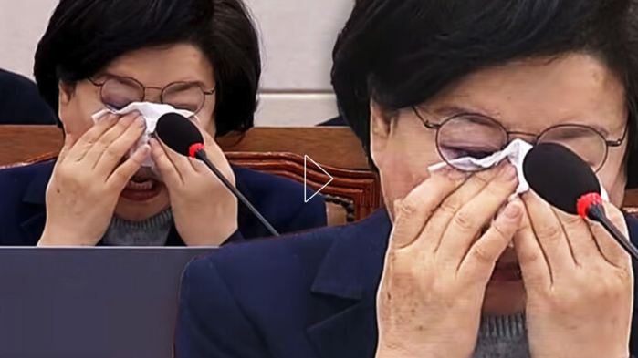 ‘로또 청약’ 해명한 이혜훈, 눈가 ...