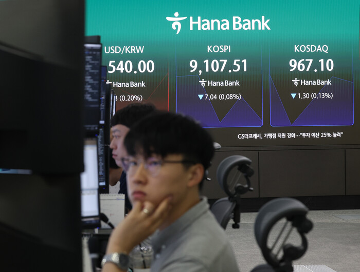 반도체 차익실현에 증시 급락…코스피·...